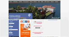 Desktop Screenshot of federhotels.it
